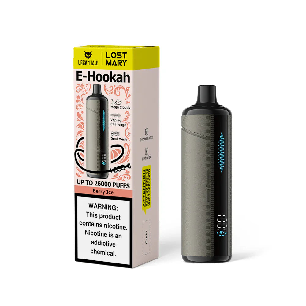 Berry Ice Urban Tale x Lost Mary E-Hookah 26000 - Vape.LLC
