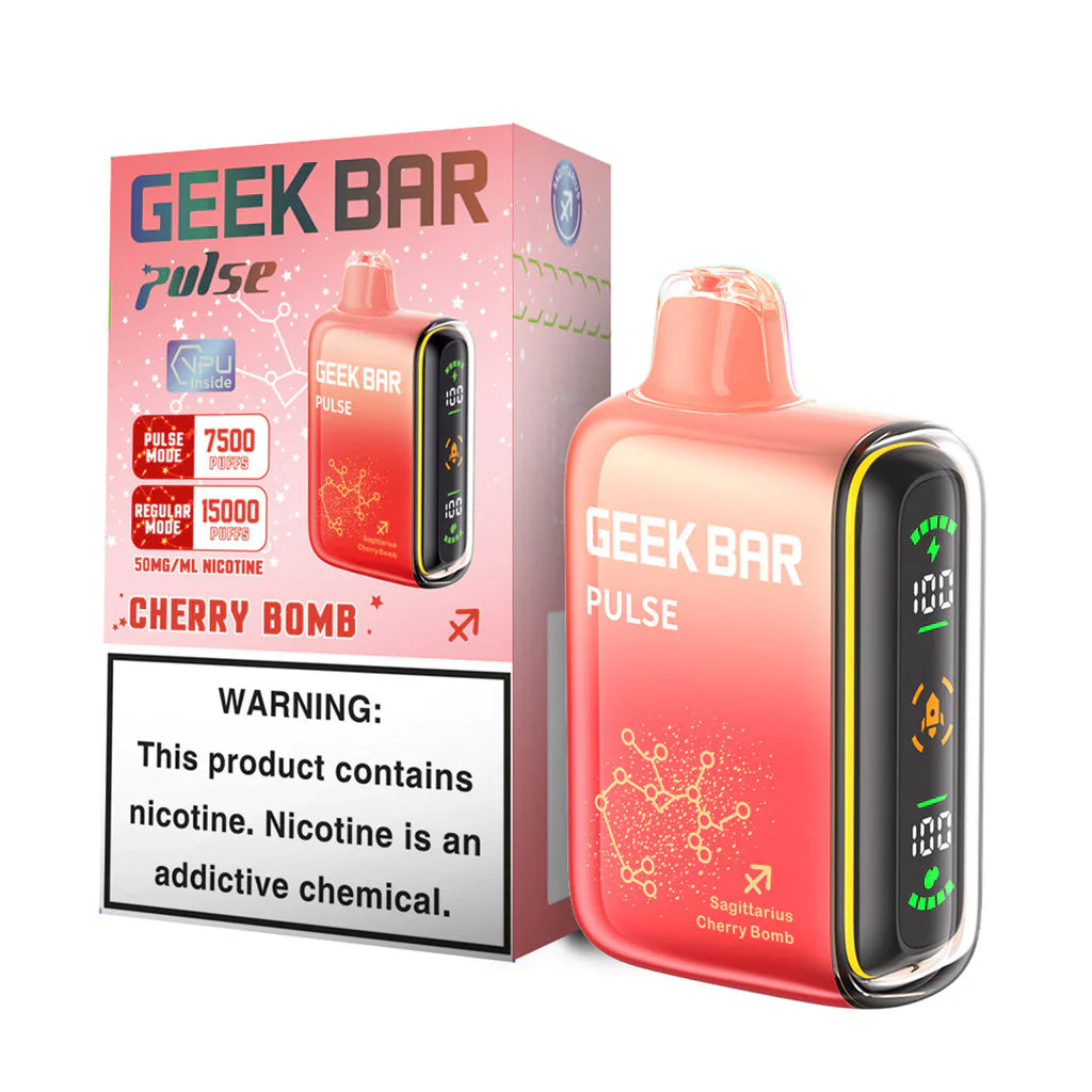 Cherry Bomb Geek Bar Pulse 15000 - Vape.LLC