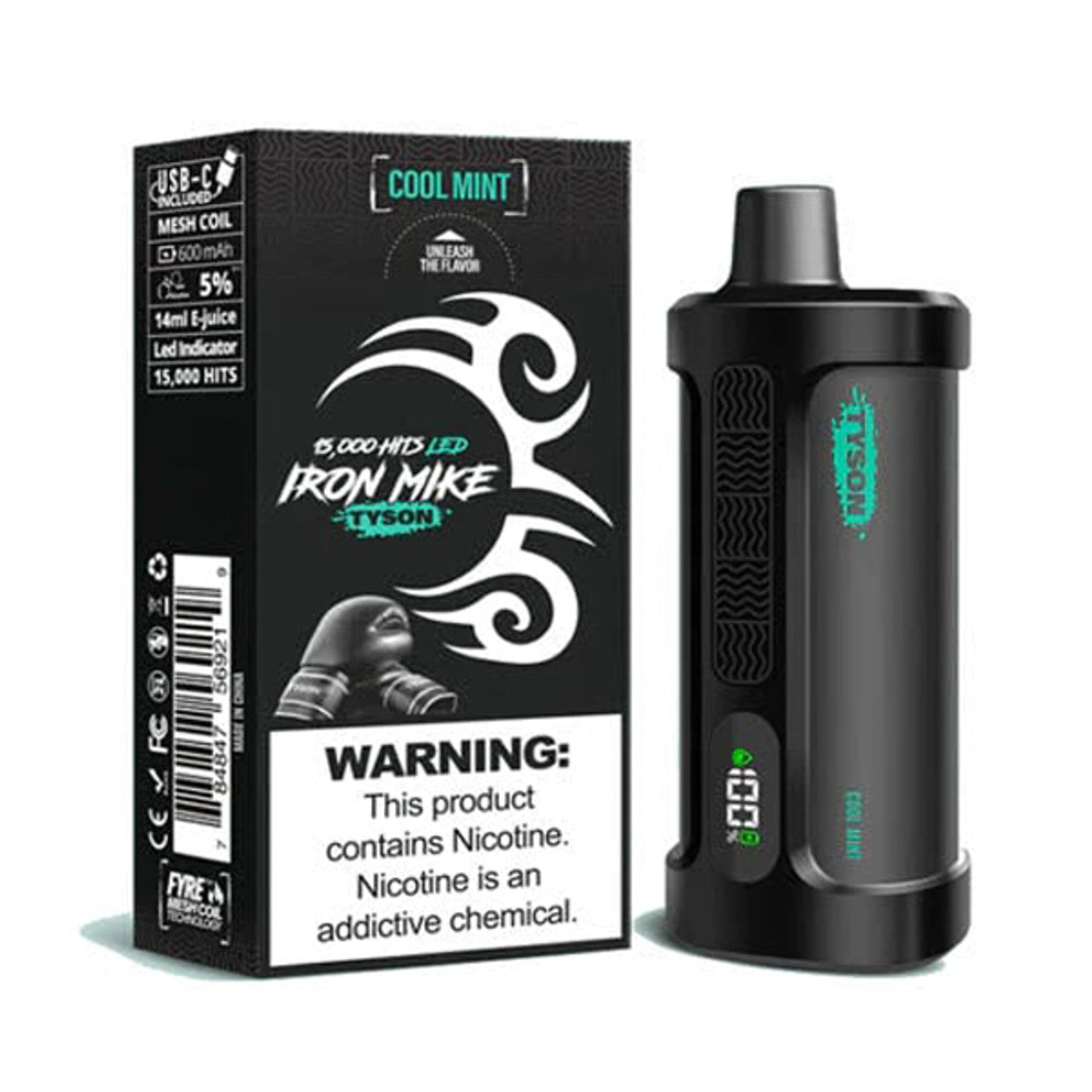 Cool Mint Tyson 2.0 Iron Mike - Vape.LLC