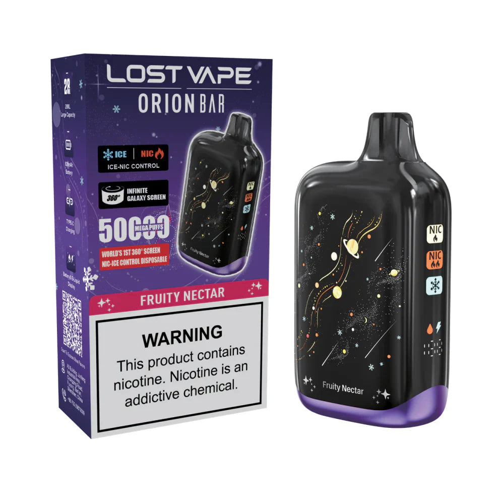 Fruity Nectar Lost Vape Orion Bar 50K Nic & Ice - Vape.LLC