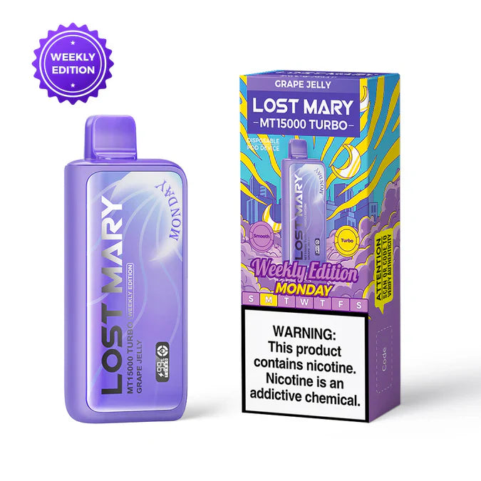 Grape Jelly Lost Mary MT15000 Turbo Weekly Edition - Vape.LLC