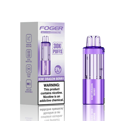 Kiwi Dragon Berry Foger Switch Pro 30K Pod - Vape.LLC