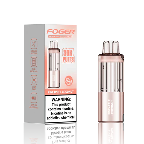 Pineapple Coconut Foger Switch Pro 30K Pod - Vape.LLC