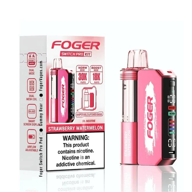 Strawberry Watermelon Foger Switch Pro 30K Kit - Vape.LLC