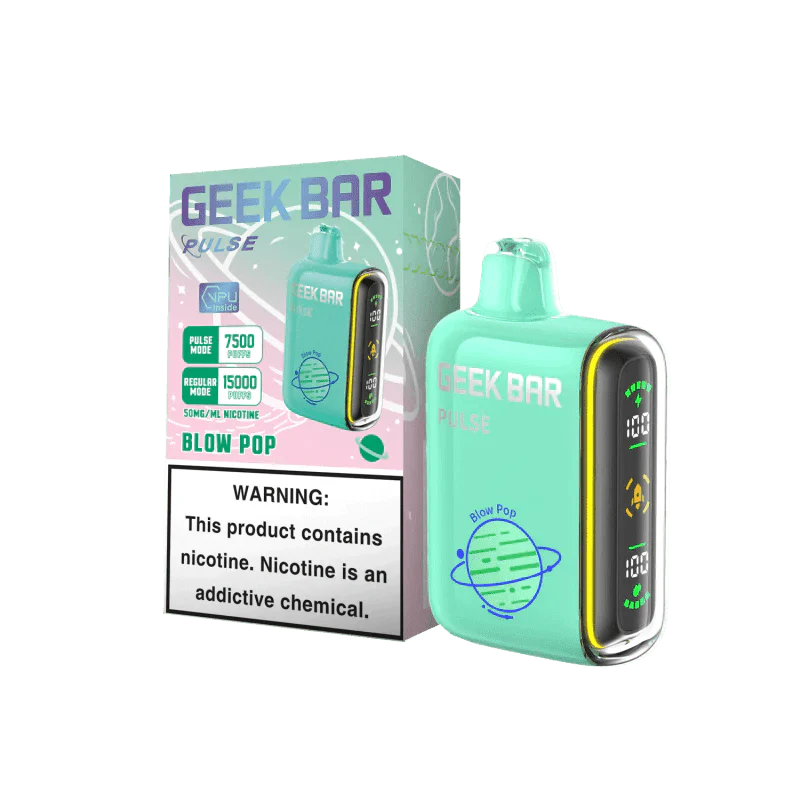 Blow Pop Geek Bar Pulse 15000 - Vape.LLC