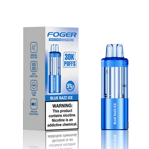 Blue Razz Ice Foger Switch Pro 30K Pod - Vape.LLC