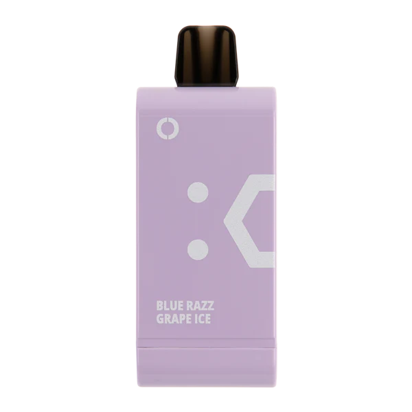 Blue Razz Grape Ice Off Stamp SW16000 Pod - Vape.LLC