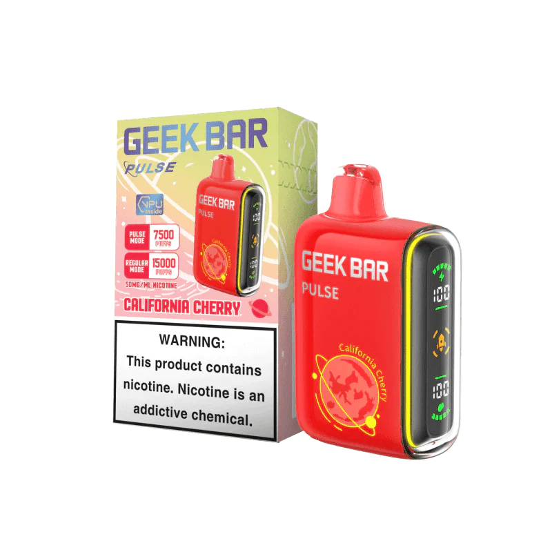 California cherry Geek Bar Pulse 15000 - Vape.LLC