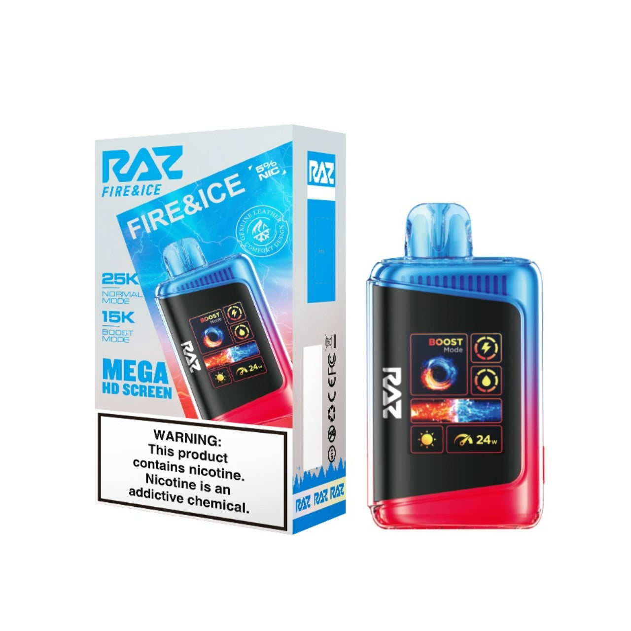 Fire & Ice Raz LTX 25K - Vape.LLC