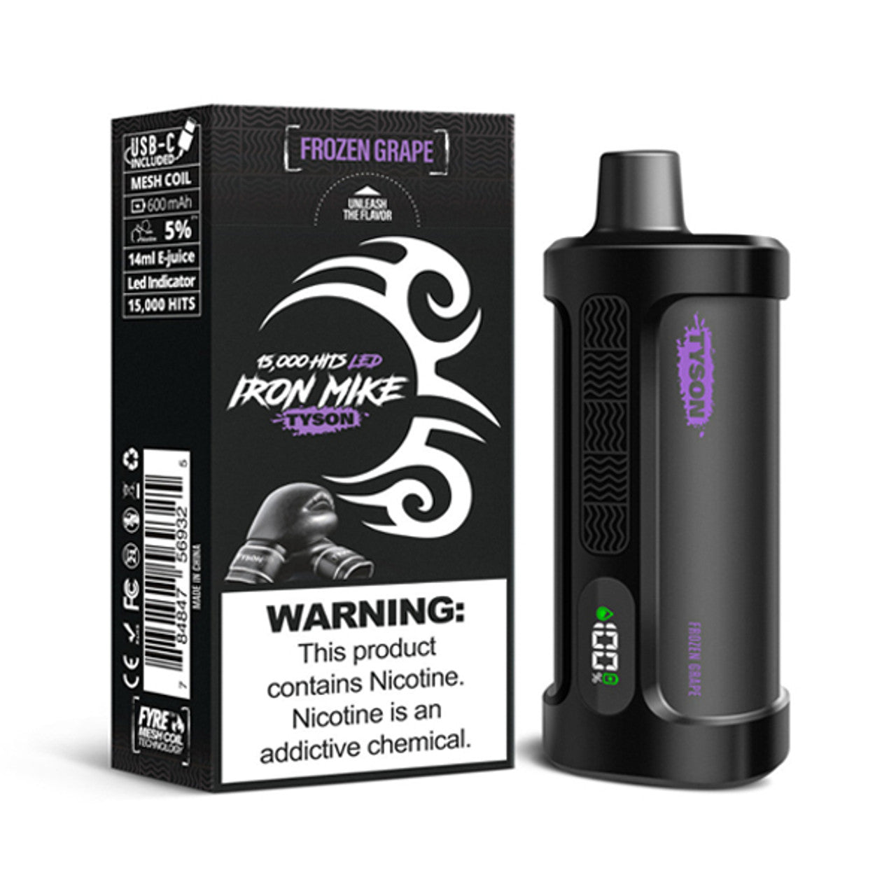 Frozen Grape Tyson 2.0 Iron Mike - Vape.LLC