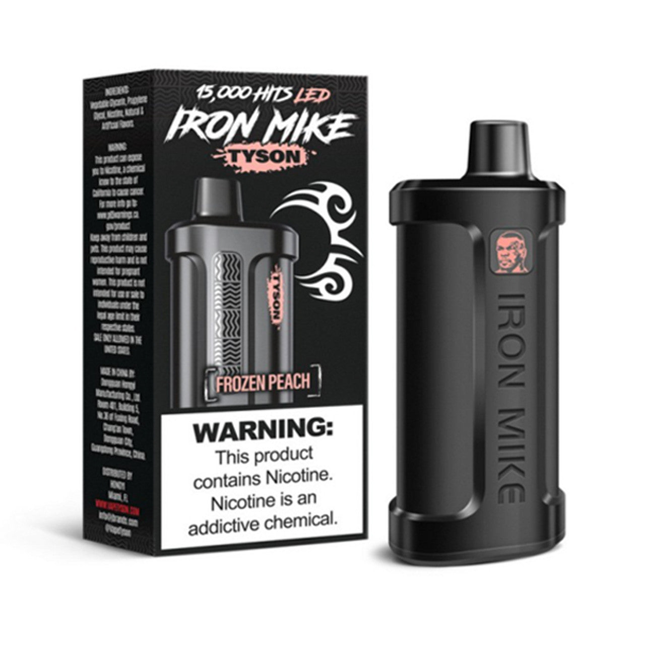 Frozen Peach Tyson 2.0 Iron Mike - Vape.LLC