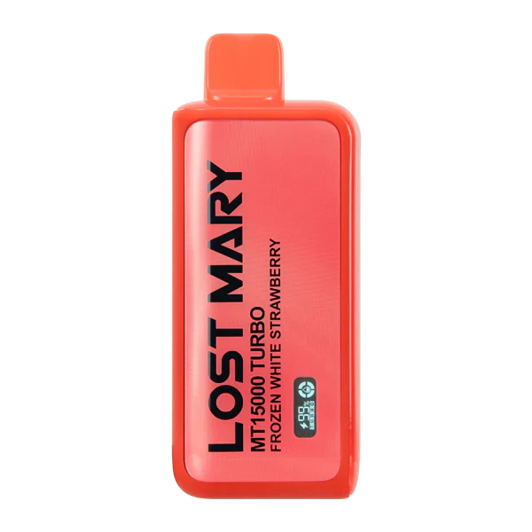 Frozen White Strawberry Lost Mary MT15000 - Vape.LLC