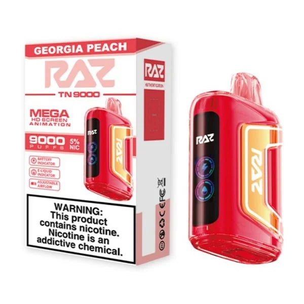 Georgia Peach Raz TN9000 - Vape.LLC
