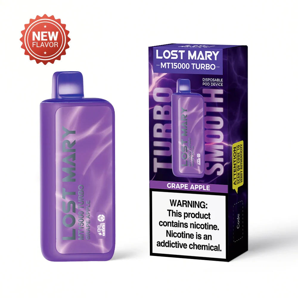 Grape Apple Lost Mary MT15000 Turbo - Vape.LLC