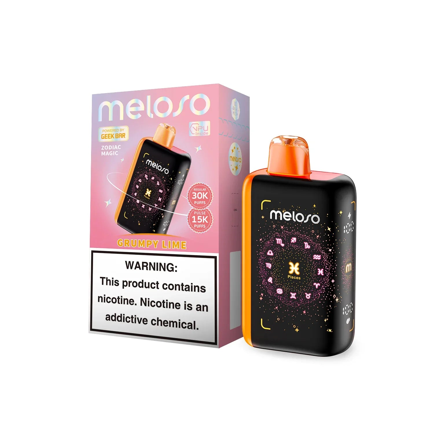 Grumpy Lime Meloso Bar 30000 - Vape.LLC