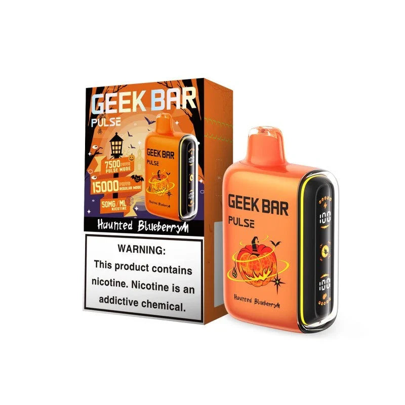 Haunted Blueberry (Halloween Edition) Geek Bar Pulse 15000 - Vape.LLC