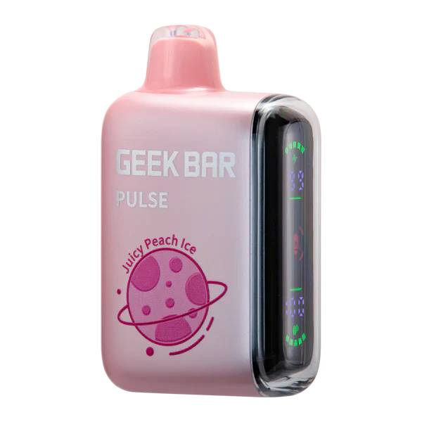 Juicy Peach Ice Geek Bar Pulse 15000 - Vape.LLC