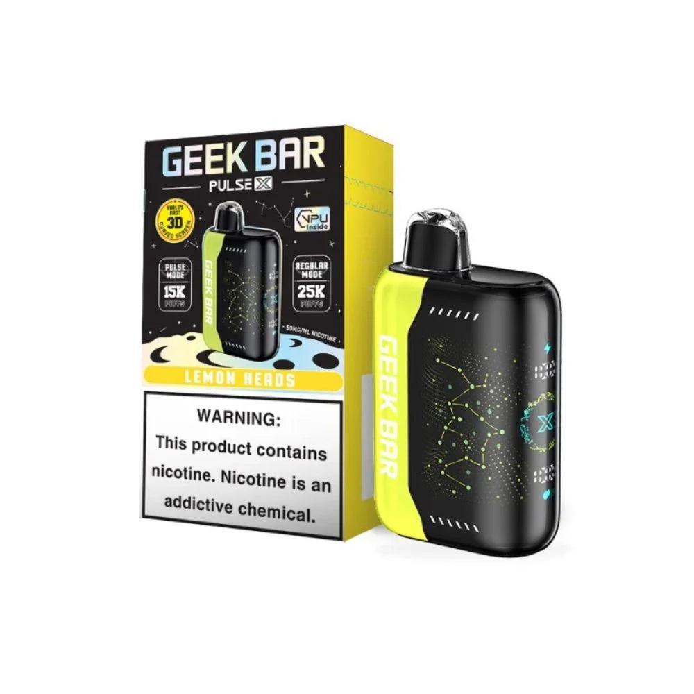 Lemon Heads Geek Bar Pulse X 25000 - Vape.LLC