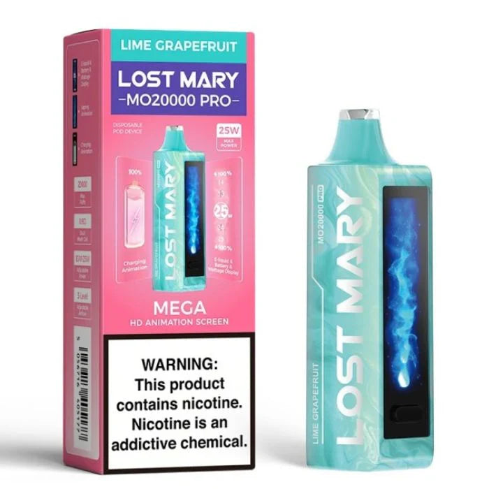 Lime Grapefruit Lost Mary MO20000 Pro - Vape.LLC