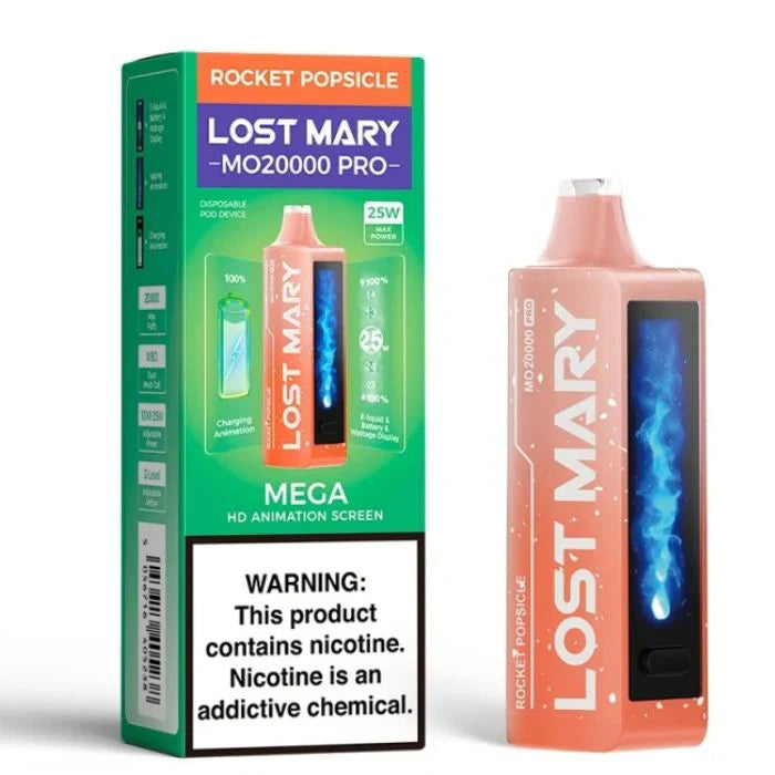 Rocket Popsicle Lost Mary MO20000 Pro - Vape.LLC