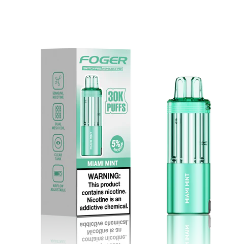 Miami Mint Foger Switch Pro 30K Pod - Vape.LLC