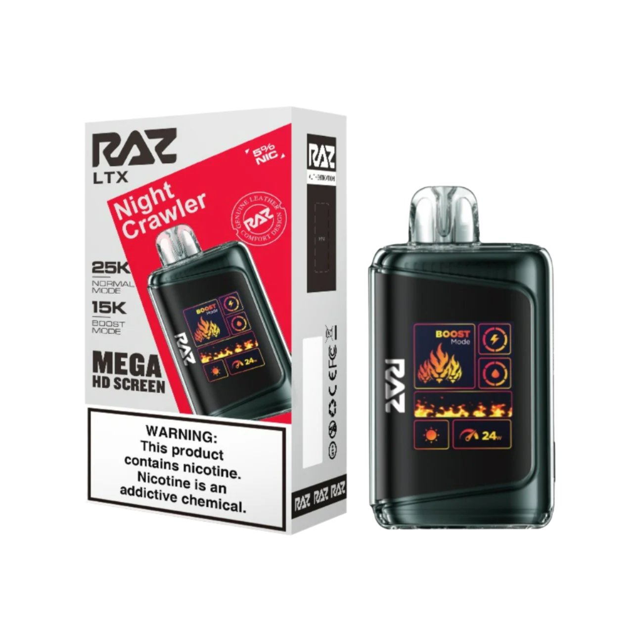 Night Crawler Raz LTX 25K - Vape.LLC