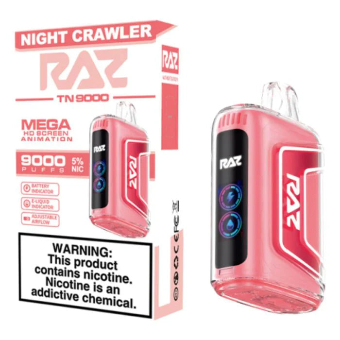Night Crawler Raz TN9000 - Vape.LLC