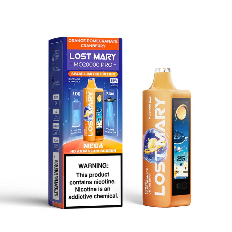 Orange Pomegranate Cranberry Lost Mary Mo20000 Pro - Vape.LLC