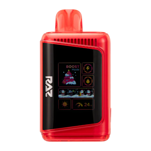 Peppermint Candy Cane Christmas Edition Raz LTX 25K - Vape.LLC