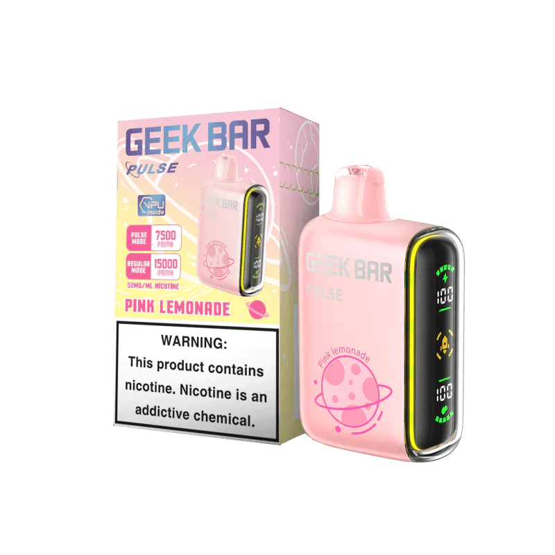Pink Lemonade Geek Bar Pulse 15000 - Vape.LLC