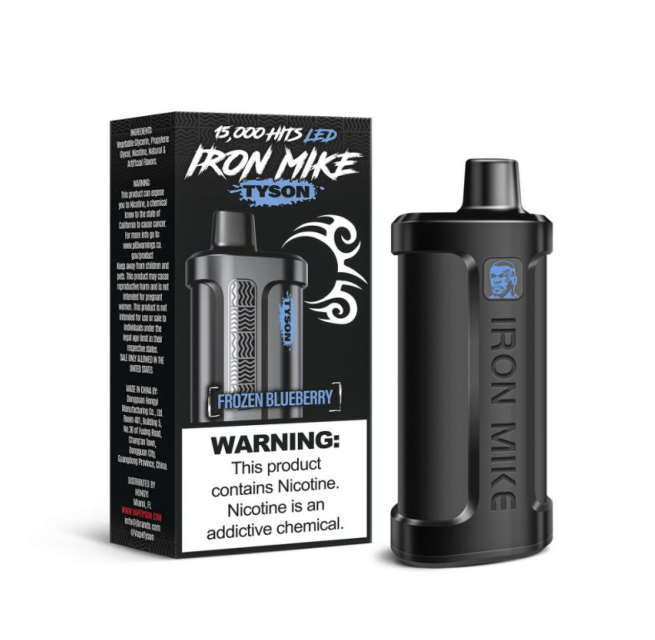 Frozen Blueberry Tyson 2.0 Iron Mike - Vape.LLC