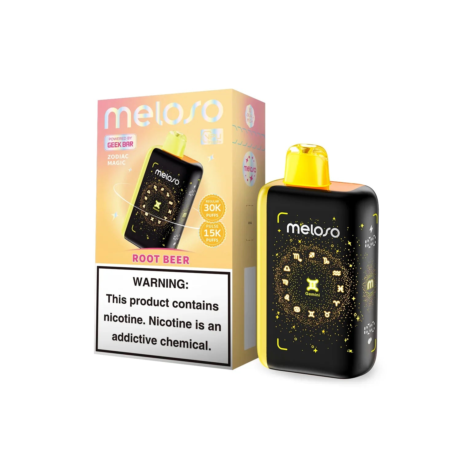 Root Beer Meloso Bar 30000 - Vape.LLC