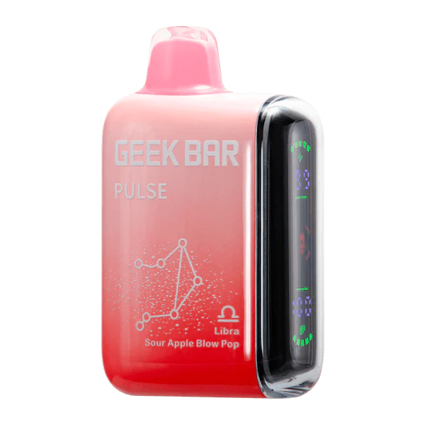 Sour Apple Blow Pop Geek Bar Pulse 15000 - Vape.LLC