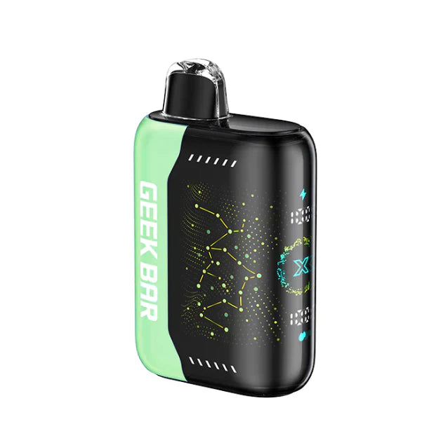 Sour Apple Ice (Zero Nicotine) Geek Bar Pulse X 25000 - Vape.LLC