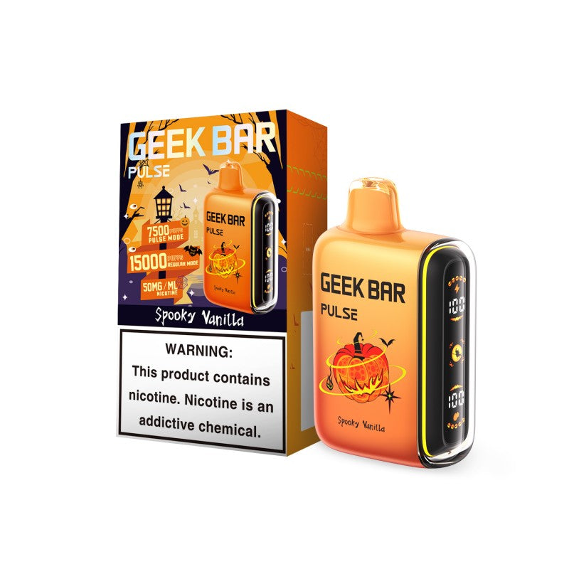 Spooky Vanilla (Halloween Edition) Geek Bar Pulse 15000 - Vape.LLC