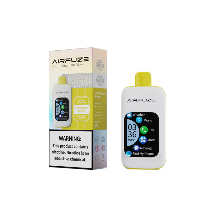 Strawberry Banana AirFuze Smart 30000 - Vape.LLC
