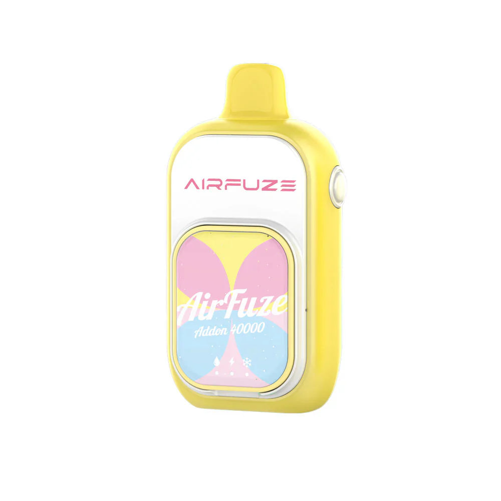 Strawberry Banana (Ice Control) AirFuze Addon 40K (W/ Art Patch) - Vape.LLC