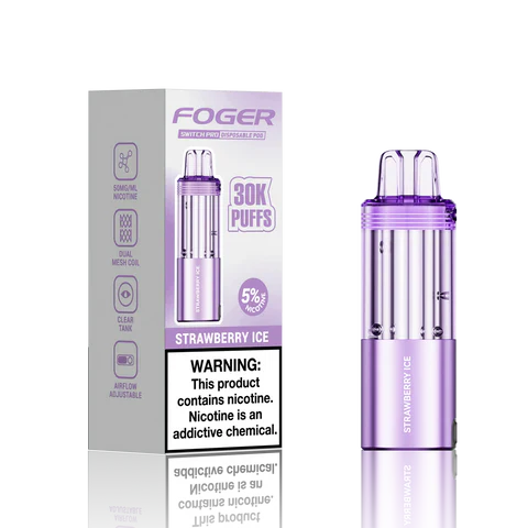 Strawberry Ice Foger Switch Pro 30K Pod - Vape.LLC