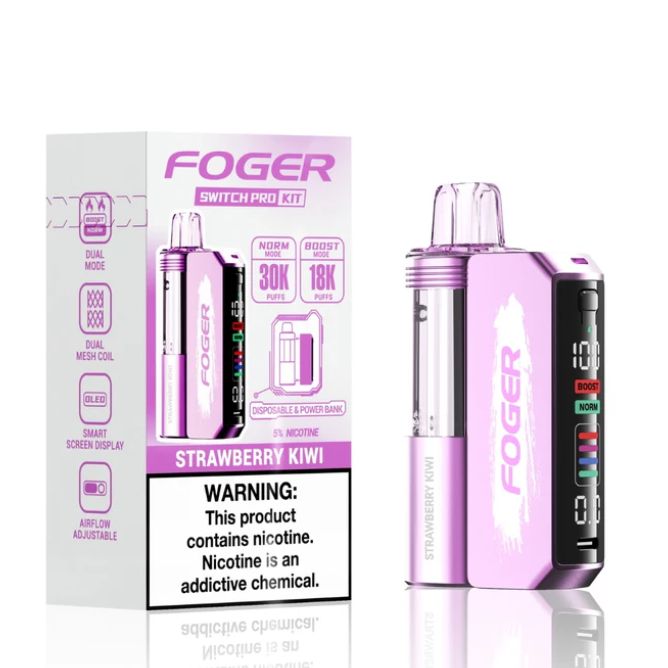 Strawberry Kiwi Foger Switch Pro 30K Kit - Vape.LLC