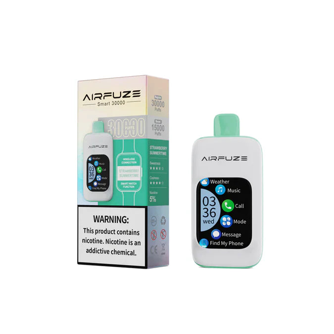 Strawberry Summertime AirFuze Smart 30000 - Vape.LLC