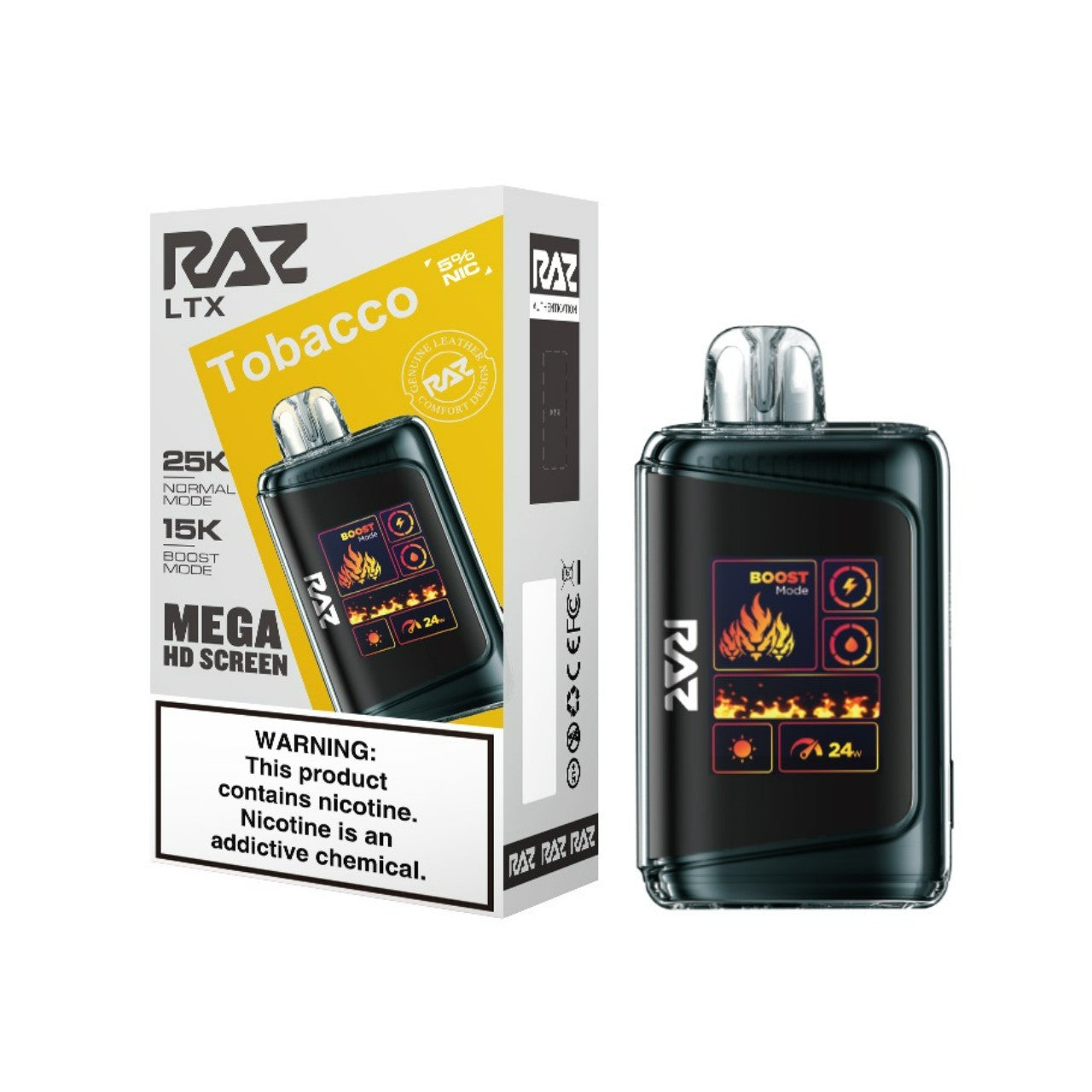 Tobacco Raz LTX 25K - Vape.LLC