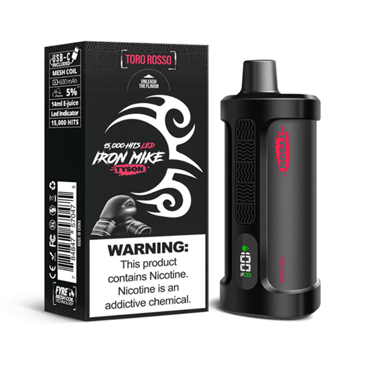 Toro Rosso Tyson 2.0 Iron Mike - Vape.LLC