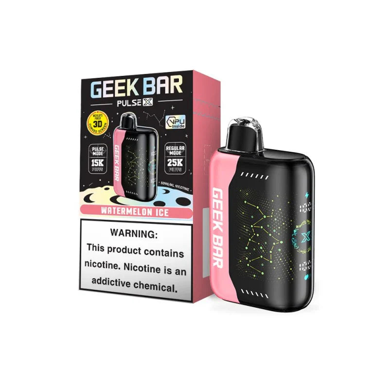 Watermelon Ice Geek Bar Pulse X 25000 - Vape.LLC