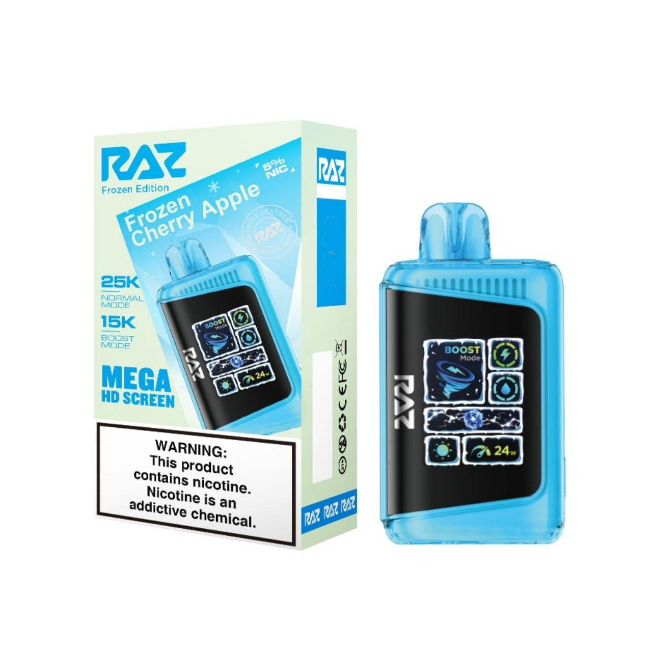 Frozen Cherry Apple (Frozen Edition) Raz LTX 25K - Vape.LLC