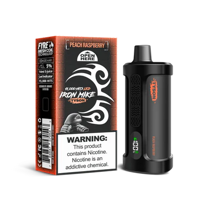 Peach Raspberry Tyson 2.0 Iron Mike - Vape.LLC