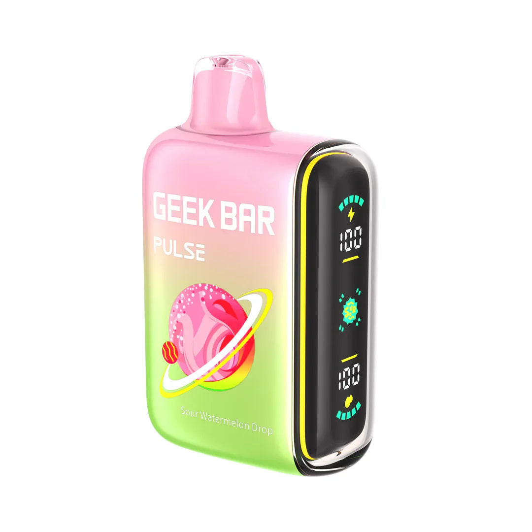 Sour Watermelon Drop Geek Bar Pulse 15000 - Vape.LLC